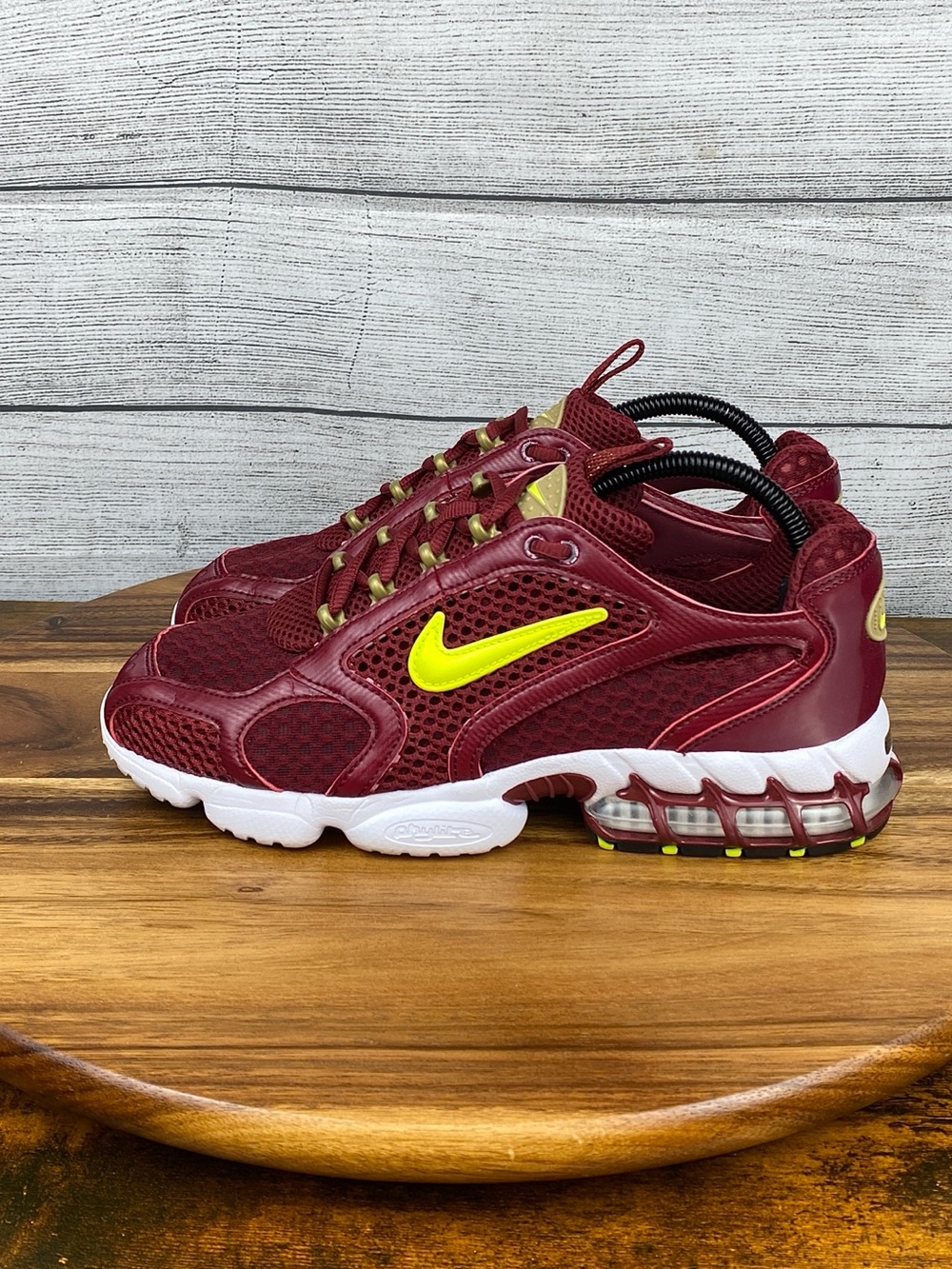 Nike Air Zoom Spiridon Cage 2 Team Red Volt Shoes Men’s Size 7.5 Women’s Size 9